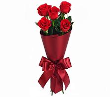 Букет 5 Красных роз Эдлесс Лав в Красной горе