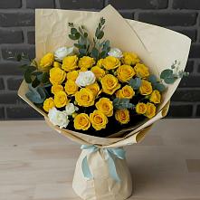 Букет цветов из:  Розы в Красной горе