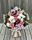 Букет цветов из: Альстромерии, Гвоздики, Розы и Хризантемы в Красной горе