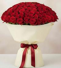 Букет 101 Красная роза Милано #REPLACE_PRED# Красной горе