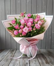 Букет Розовый кустик в Красной горе