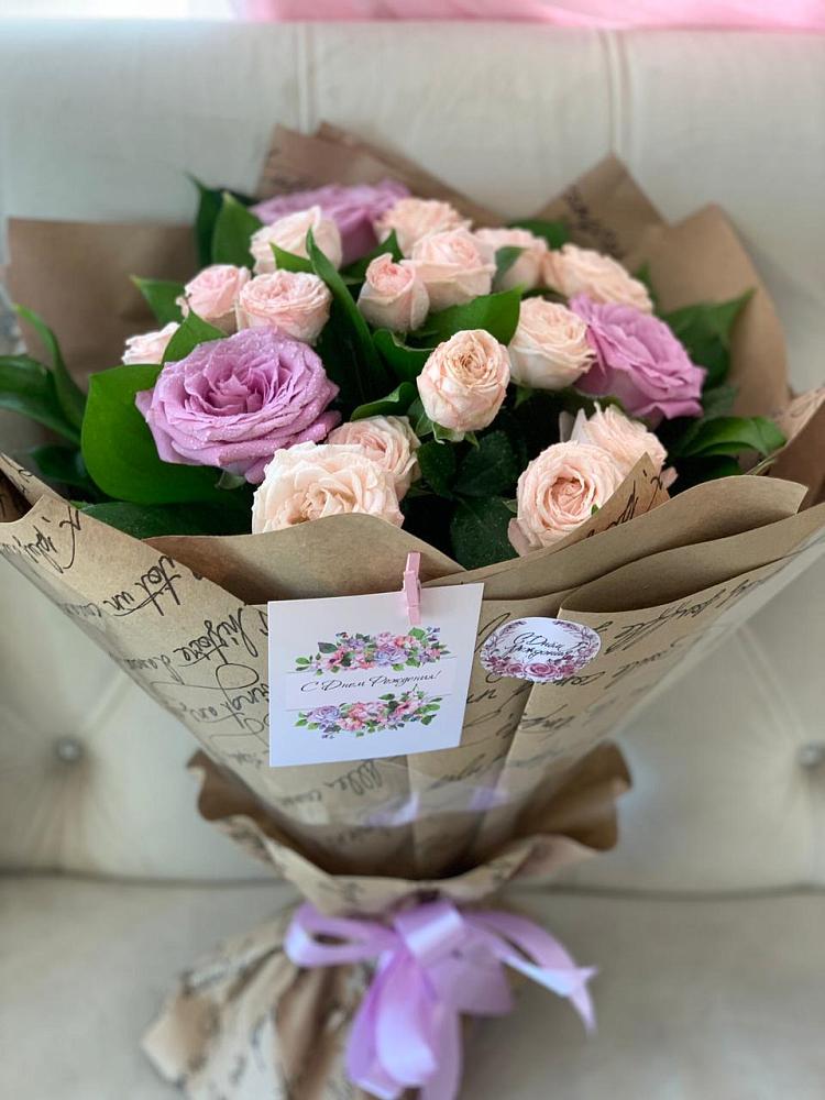 Букет цветов из: Розы в Красной горе