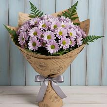 Букет цветов из:  Хризантемы в Красной горе