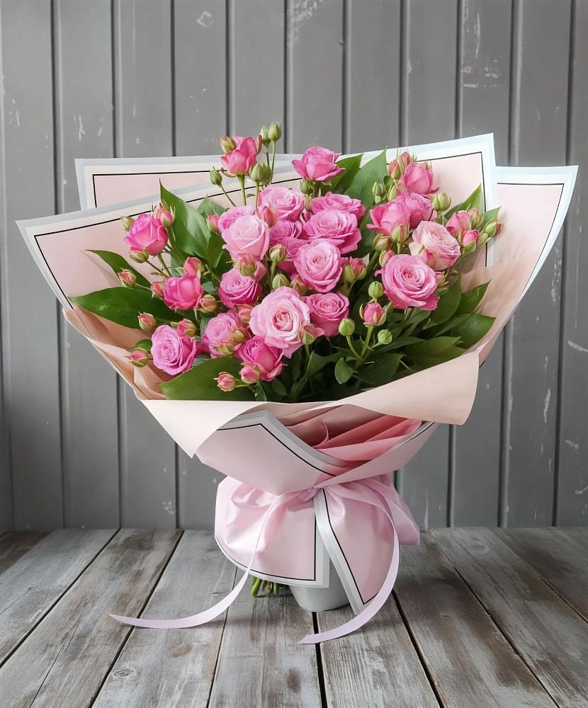 Букет Розовый кустик в Красной горе