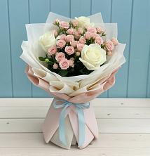 Букет цветов из:  Розы в Красной горе