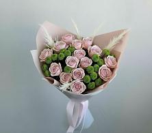 Букет цветов из:  Розы и Хризантемы в Красной горе