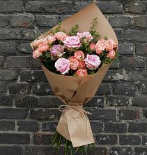 Букет цветов из:  Розы #REPLACE_PRED# Красной горе