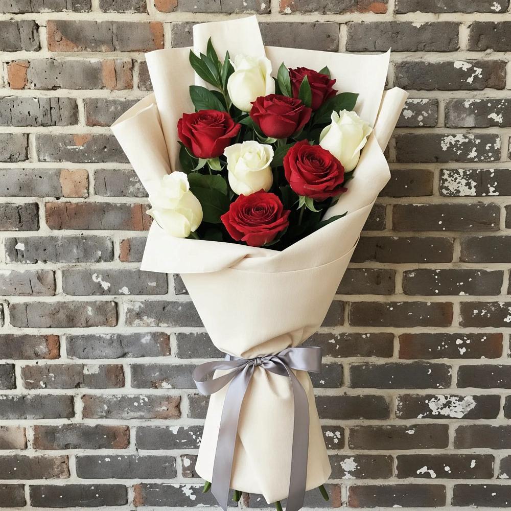 Букет цветов из: Розы в Красной горе