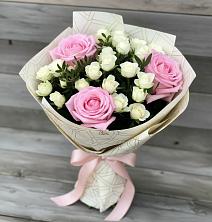 Букет цветов из:  Розы в Красной горе