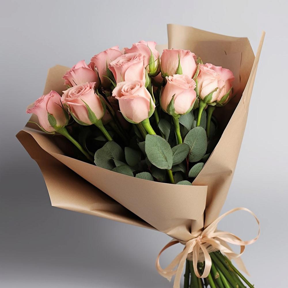 Букет 11 Нежных роз в Красной горе