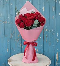 Букет цветов из:  Розы в Красной горе