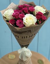 Букет цветов из:  Розы в Красной горе