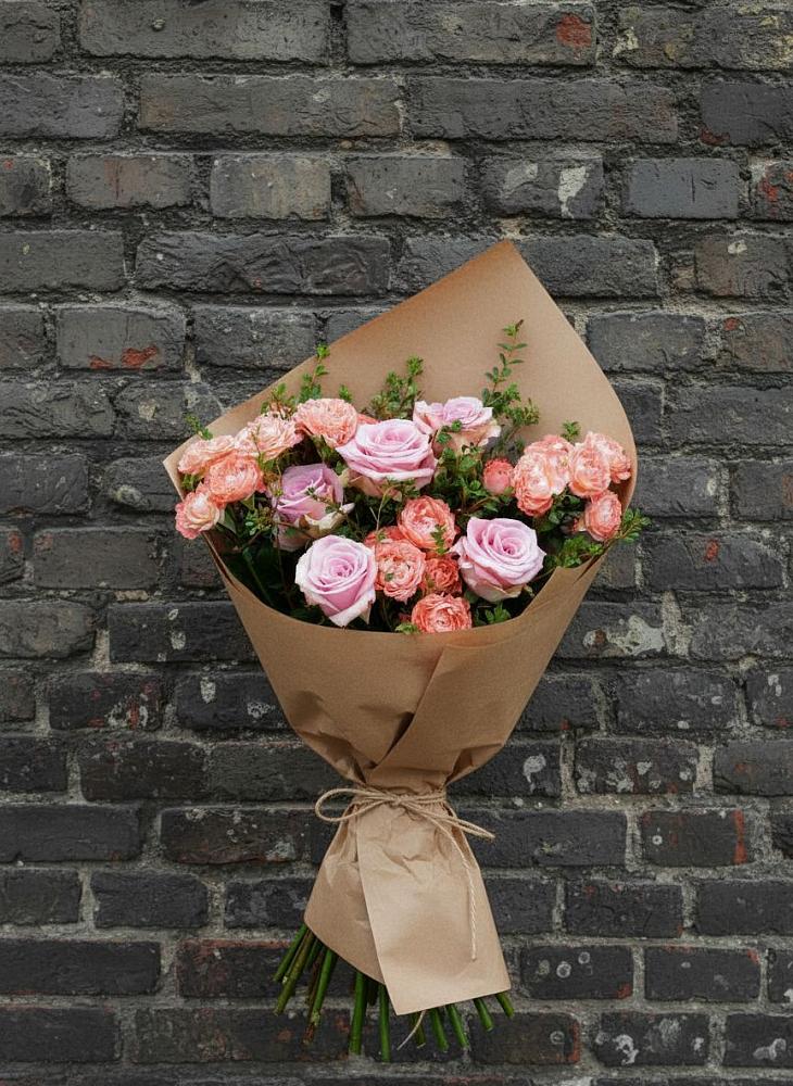 Букет цветов из: Розы в Красной горе