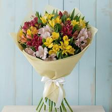 Букет цветов из:  Альстромерии в Красной горе