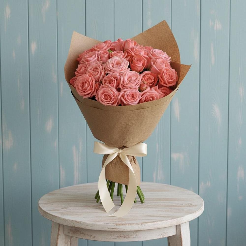 Букет цветов из: Розы в Красной горе