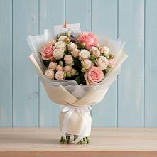 Букет цветов из:  Розы в Красной горе