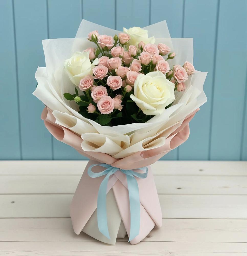 Букет цветов из: Розы в Красной горе