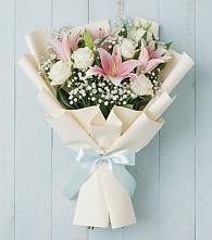 Букет цветов из:  Лилии в Красной горе
