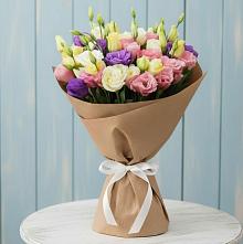 Букет цветов из:  Лизиантусы в Красной горе